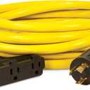 Champion Power Equipment 25-Foot 30-Amp 125-Volt Fan-Style Generator Extension Cord (L5-30P to three 5-15R)