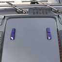 Voodonala Hood Hinge Cover Trim Exterior Accessories Decoration for 2018-2025+ Jeep Wrangler JL JLU Sports Sahara Freedom Rubicon Unlimited Gladiator JT 2-Door & 4-Door 2PCS Purple