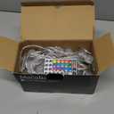 Mocalido 50ft Color Changing Globe String Lights Indoor, Hanging Colored Lights for Bedroom 75 LED USB Powered with Remote, Classroom Fairy Lights, Camping Tent Decor