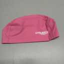 COOLMATE Fabric Swim Cap for Adult Women Men, Silicone Water-Resistant Layer, Cloth Swim Cap Gifts for Swimmers, Lightweight and Comfortable, Perfect for Pool, Beach, Lap Swimming (Dark Pink, M) (Pink, M)