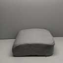 ROYALAY Thickened Booster Chair Cushions, Seat Cushions for Office Chairs for Long Sitting, Memory Foam Seat Cushion with Carry Handle for Trucks, Car, Office Chair, Home, Wheelchair(17x18x6, Grey)