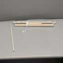 LazBlinds No Tools No Drill 1" Vinyl Mini Blinds, Cordless Blinds for Windows, Light Filtering Horizontal Window Blinds & Shades, 20" W x 64" H, 
Beige