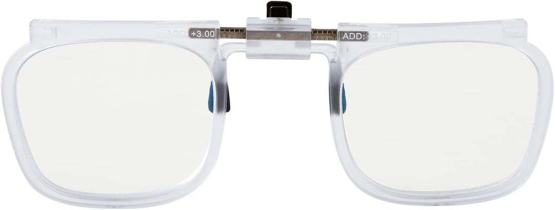 Reading Glasses Clip On Eyeglasses Adjustable PD Magnifiers Blue Light Blocking Lenses Readers for unisex