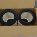 2 Packs of 17816 Filter Compatible with Craftsman Shop Vac Wet/Dry 5/6/8/12/16/32 Gallon and Larger Vacuum Cleaner, 9-17816 Red Stripe Vacuum Cartridge Filters