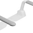 PUKANIUM Toilet Safety Rails for Seniors, Super Heavy Duty Handicap Toilet Rails with Foldable Handles, Toilet Safety Frame Rails with Arms for Disabled Pregnant, Toilet Assistance for Elderly