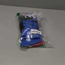 Janmercy 2 Pairs Kids Winter Gloves Waterproof Ski Gloves Snow Thermal Thick Warm Mittens for Cold Weather Children Boys Girls (6-10 Years, Royalblue, Red)