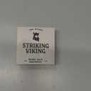 Striking Viking Beard Balm for Men  Light Hold, Unscented, 2 Oz - Leave-in Beard Conditioner with Shea Butter, Tea Tree, Argan & Jojoba Oils - Smooth, Shape & Moisturize Coarse, Dry Facial Hair (2 Ounce (Pack of 1))