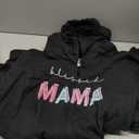 Blessed Mama Zip Hoodie Size XL