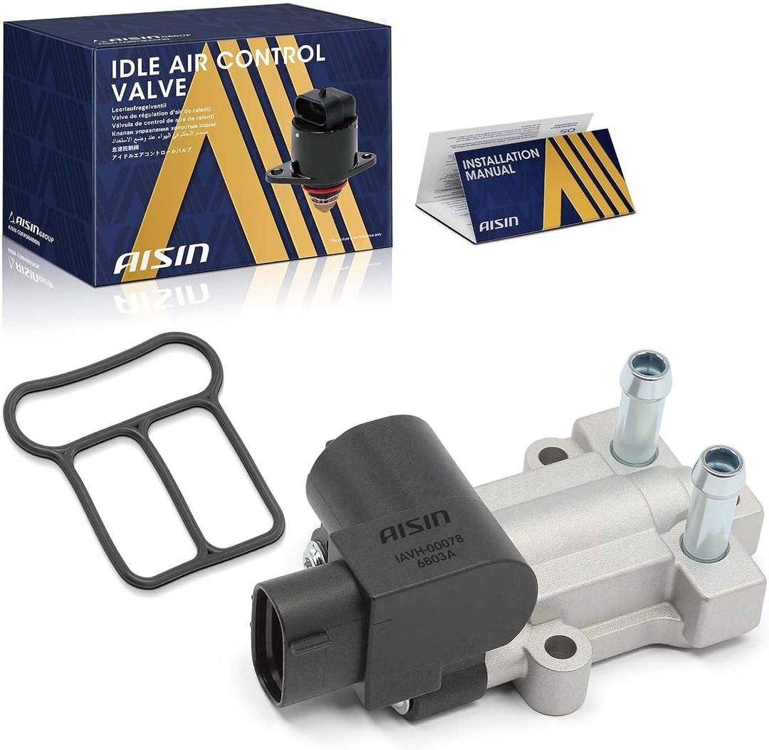 AISIN AFTERMARKET IAVH-00078 Idle Air Control (IAC) Valve - Compatible with Honda Civic 2001-2005 - L4 1.7L
