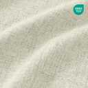 CUCRAF Linen 100% Blackout Curtains 96 Inch Length 2 Panels Set, Back Tab and Rod Pocket Curtain for Living Room Bedroom, Room Darkening Window Drapes Thermal Insulated, (52x96 inch, Light Beige)