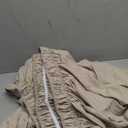 Lush Decor Ruched Ruffle Elastic Easy Wrap Around Bedskirt, Twin/Twin-XL/Full, Neutral