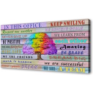 YYYYHPP YP2562 Inspirational Office Wall Art Mindset Quotes Canvas Prints Wall Art Poster Positive Quotes Wall Poster for Home Office Workplace Decor (48"L x 24"W) YYYYHPP YP2562 Inspirational Office Wall Art Mindset Quotes Canvas Prints Wall Art Poster Positive Quotes Wall Poster for Home Office Workplace Decor (48"L x 24"W)