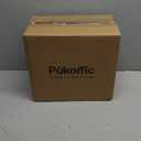 Pukomc Ice Cream Maker Machine for Home Use, with Two Ice Cream Bowls,Simple Operation and Easy to Clean,White Green