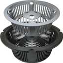 RectorSeal Guardian Drain Lock GDLDUO4500BSKR Duo 2-in-1 Basket Round Commercial Floor Sink Strainer, 9.5 Inch