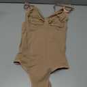 FeelinGirl Shapewear Bodysuit for Women Tummy Control Waist Bodysuit Thong Shapewear Body Shaper Going Out (Medium)