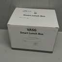 VASG Heated Lunch Box for Adults, 16000mAh Cordless Rechargeable Electric Lunch Box with 1L Stainless Steel Container, Portable Self-Heating Food Warmer for Work, Construction, Office & Travel