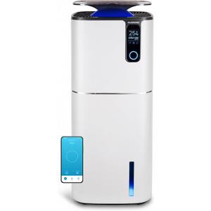 Humidifier and Air Purifier in One, H13 True HEPA Filter, 440 CFM CADR, Covers Up to 1300 Sq Ft, 2.6 Gal Top Fill Tank, Mist-Free Design, Smart App Control, Quiet Operation