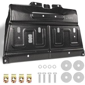 ML3Z-7222-D Front Engine Splash Shield Upgrade Manganese Steel Compatible with 2015-2020 Ford F150,Front Under Car Splash Shield Lower Cover