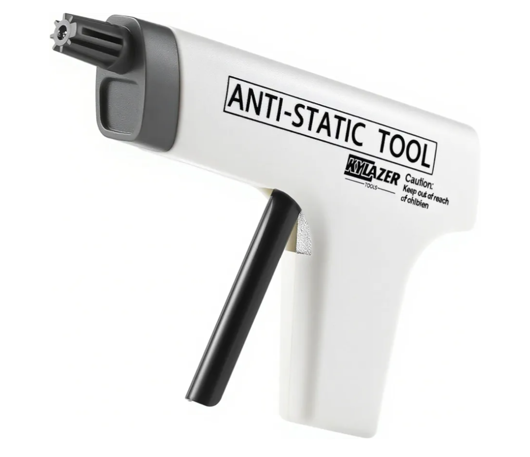 Anti Static Gun | Static Eliminator | Static Neutralizer Gun | Static Electricity Remover | Film Cleaning | Lens Dusting|White