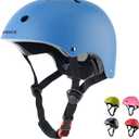 Kids Bike Helmet Ventilation & Adjustable Toddler Helmet for Ages 2-14 Kids Boys Girls Multi-Sport Helmet for Skateboard Roller Skateing Bicycle Scooter blance Bike (Small: 18.9"-21.3" / 2-8 years)