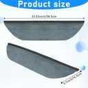 Welding Bib Leather Helmet Cover with Press Fit Seal | Compatible with Most Welding Helmets