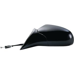 Fit System Driver Side Mirror for Buick Roadmaster Sedan, Roadmaster Wagon, Chevy Caprice Sedan, Black, Foldaway, Manual Remote