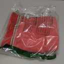 Red Color Cotton Stripped Lal Parna/Gamcha/Angvastra/Bath Towel/Kasi/Kashi Red for Pandit Purohit Pooja Path Samagri Puja Hawan havan Anushthan Items (Pack of 4) Religious Events