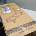 3-in-1 Aluminum Hand Truck Dolly, 660 lbs Heavy Duty Folding Trolley with Universal Wheels, Collapsible Platform Truck with Tie Down Straps for Warehouse, Supermarket, Office