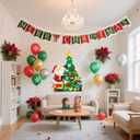 DIY Felt Christmas Tree for Toddlers, 3.2Ft Montessori Felt Christmas Trees Set with Ornaments, Toddler Felt ChristmasTree with Lights Gifts Party Supplies, DIY Wall Xmas Tree Christmas Decorations