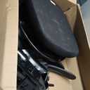 Tall Drafting Chair with Lumbar Support and Footrest Ring, Supportive Tall Extended Height Ergonomic Desk Chair for Home Work, Breathable Mesh Office Chair with Flip up Arms(Black)