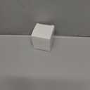 BLUTETE Square Octagon Ring Box 3 Slots Wedding Engagement Ring Set Keepsake Box Bridal Photo Gift Box (Lavender)