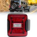 LED Tail Light Assembly for 2018-2023 Jeep Wrangler Rear Brake Stop Lamp w/o Blind Spot Replace 68434889AB Right Passenger Side