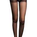 Women's Sexy Hollow Lingerie Smooth Stockings,high waist bag hips stockings