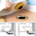 boeemi Extra Thick Wax Ring Toilet Kit,with Bolts for Reinstallation of the Toilet,Fits 3-inch or 4-inch Waste Lines , 1 Pack