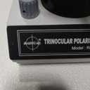 Radical Trinocular Polarizing Microscope W Rotating Stage Bertrand Lens Full Quarter Wave Plates and Camera Port RPL 3T