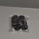 CovertSafe& Dog Boots for Dogs Non-Slip, Waterproof Dog Booties for Outdoor, Dog Shoes for Medium to Large Dogs 4Pcs with Rugged Sole Black-Brown (Size 1: 2.3''x1.6'')(L*W) for 10-23 lbs)