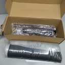 Zakkart Cat Perch for Window Sill with Bolster  Orthopedic Hammock Design with Premium Hardwood & Robust Metal Frame  Cat Window Seat for Large Cats and Kittens  Dark Stained Wood Gray Bed, 24''W