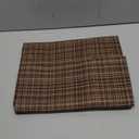 Kevin Textile Pack of 2 Outdoor Decorative Linen Farmhouse Throw Pillow Covers Solid Waterproof Garden Cushion Cases for Patio Tent Balcony Couch Sofa 24x24 Inch Brown