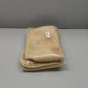 Fancy Linen 3pc Solid Non-Slip Bath Mat Set Bathroom U-Shaped Contour Rug, Mat and Toilet Lid Cover New # 6 (Taupe)