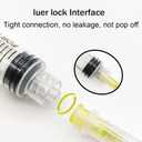 30 Packs 10mL Syringe with Needle 20 Gauge 1.5inch, Scientific Labs, Measuring and Refilling Inks