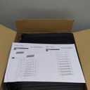 STO STO 10-Tier Shoe Rack with Sturdy Mesh Shelves, Tall Metal Shoe Organizer for Entryway, Closet, Garage, Front Door, Holds 30 Pairs, Free Standing Large Shoe Storage Shelf, Adjustable Feet, Black