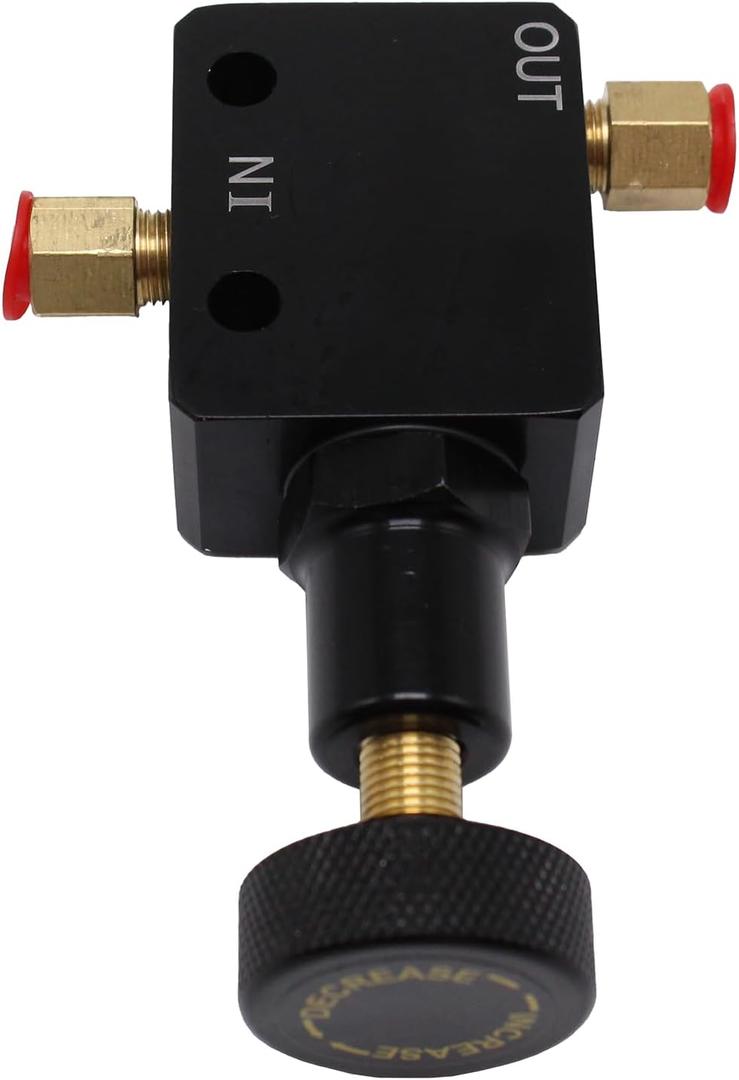Adjustable Proportioning Valve Brake Proportioning Valve Universal Hot Rods 3/16 Brake 3/8-24 Fittings