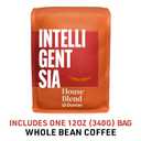 Intelligentsia Whole Bean Coffee, Light Roast, House Blend 12 Ounces (Best By 12/14/26)
