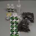 Yoocaa 178pcs Seed Pod Kit for Aerogarden, Grow Anything Kit with 100 Sponges, A&B Nutrient Plant Food, 50 Labels, 12 Baskets, 12 Domes, Compatible with All Hydroponics Systems