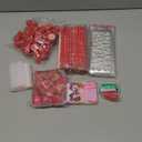 JOYIN 28 Packs/225pcs Valentines Day Stationery Kids Gift Set for School Classmates Exchange, Party Favor, Includes Pencils, Erasers, Stamper, Stickers