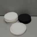 IKAYAS 60 Pcs Black and White Carpet Spots Markers Floor Dot One Color Carpet Circles Carpet Floor Dots Spots Markers for Classroom Decoration Teacher Supplies