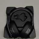 Trucker Bluetooth Headset, Wireless Headsets with Noise Cancelling Microphone, Long Battery Life Bluetooth Headphones with Detachable Earpad/Single+Dual Mode for Office/Driving/Home (Black)