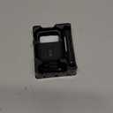 RFUNGUANGO for Airpods 2nd and 1st Generation Protective Cases Automatic Pop-up with Safety Lock Clip, Full Body Shockproof Hard Case with Keychain (Cleaning Tool) - Bla