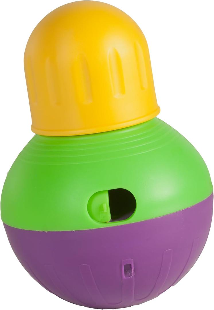 Starmark Treat Dispensing Bob-a-Lot Dog Toy, All Breed Sizes (Pack of 1)