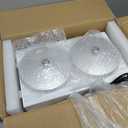 Professional Waxing Kit Wax Warmer Double Pot Wax Heater Machine for Hair Removal, Large Waxing Pot for Spa Salon Beauty Esthetician Home, with Adjustable Temperature Set, 50 Stick(White)